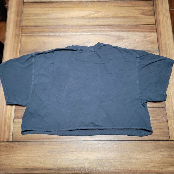 The Notorious BIG SS Black Cut Crop Tee "World Tour '97" - Size XL - Picture 3 of 5